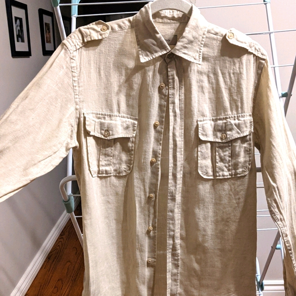 100% Linen Button Down